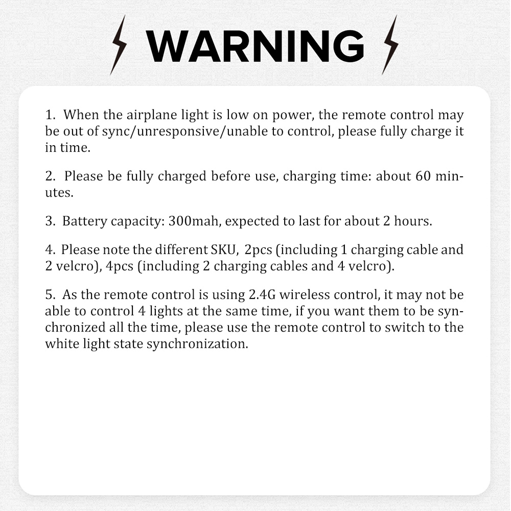 2PCS/4PCS Wireless LED Drone S - Drone Strobe Light recension och pris