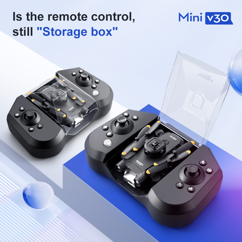Mini V30 WiFi FPV Drone With 4 - Drone Controller Screen recension och pris