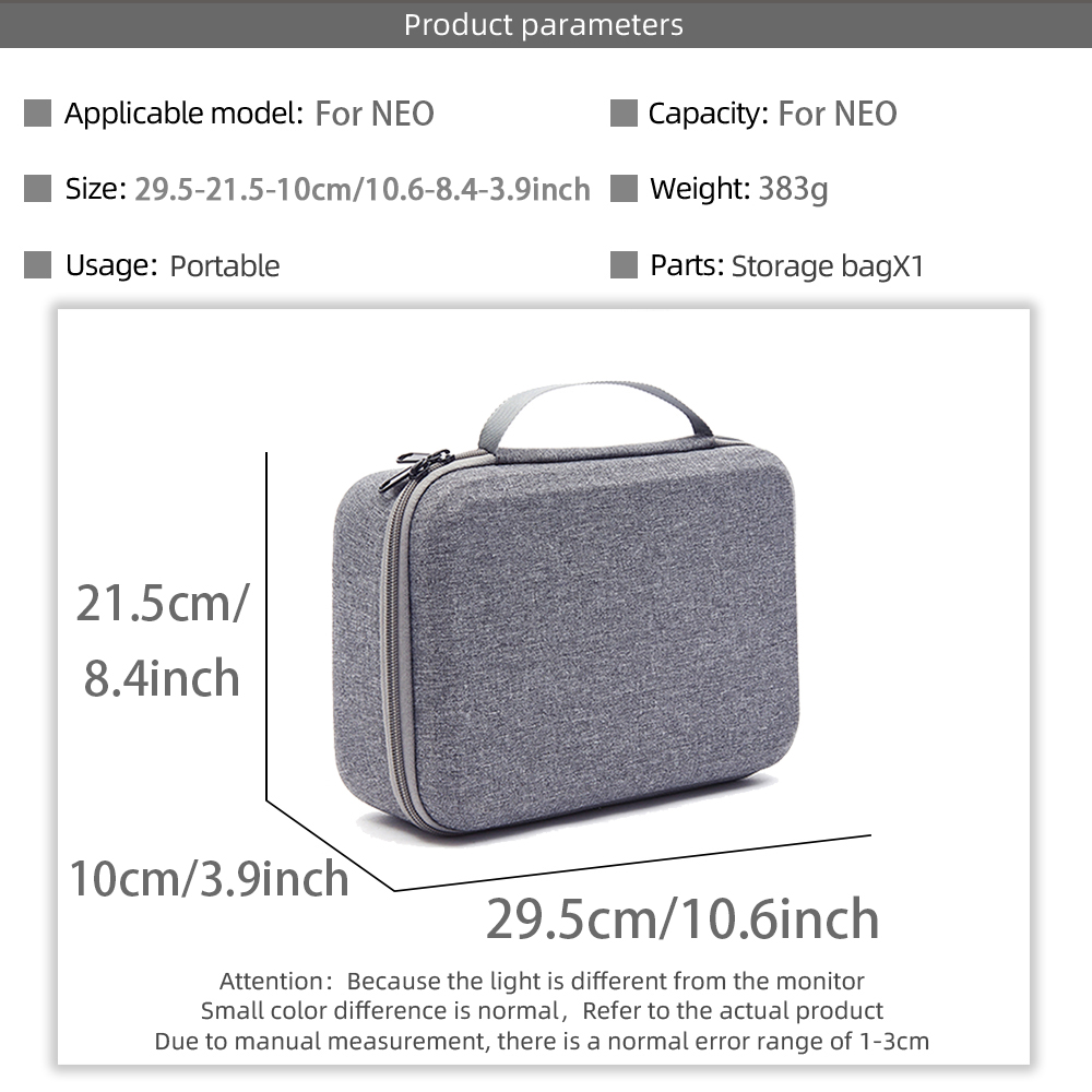 Shockproof Storage Bag For DJI - Drone Controller Hood recension och pris