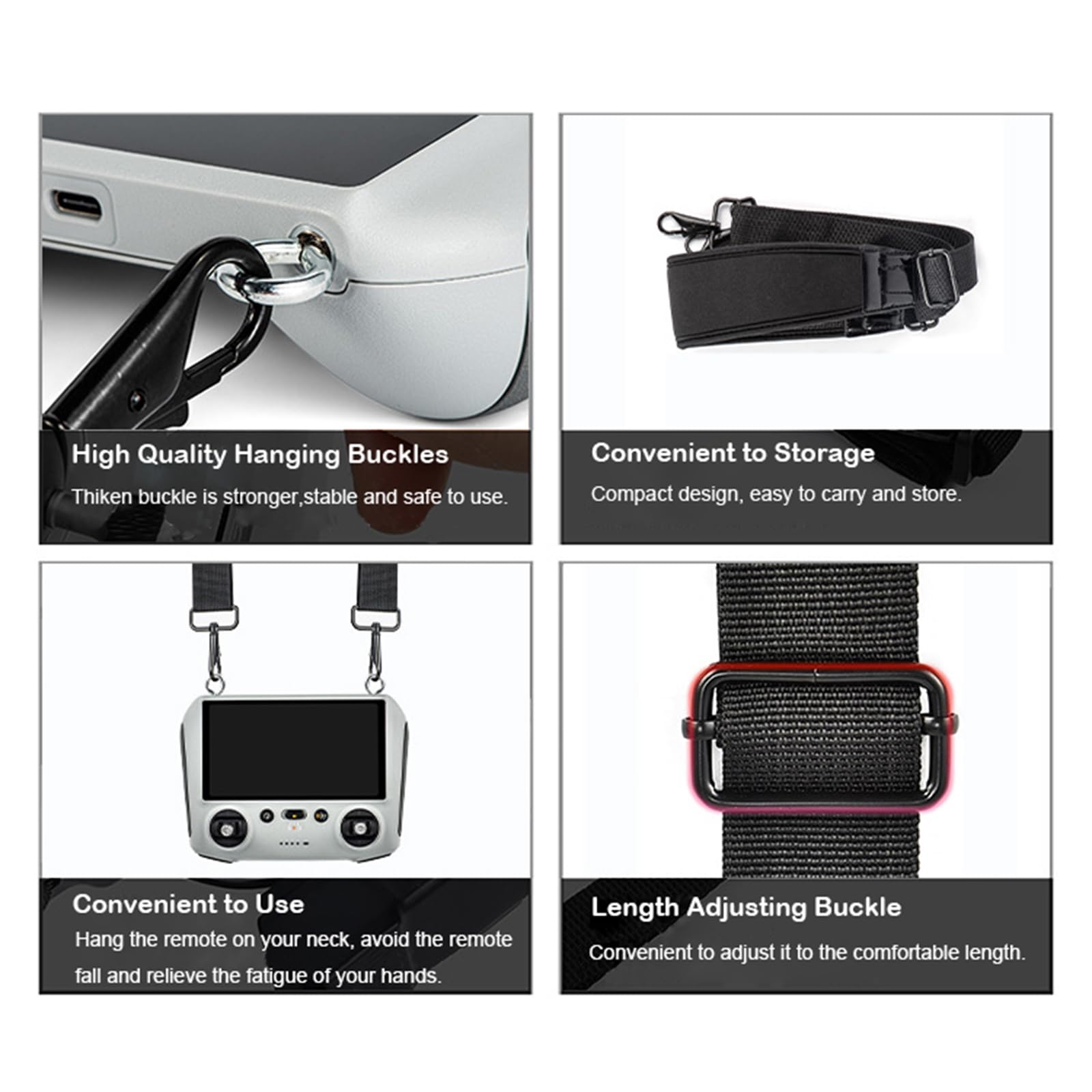 Lanyard Neck Strap for DJI RC/ - Drone Neck Strap recension och pris