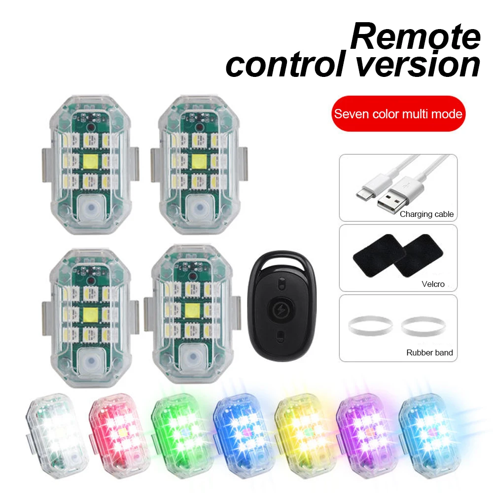 Wireless Remote Control LED Ai - Drone Strobe Light recension och pris