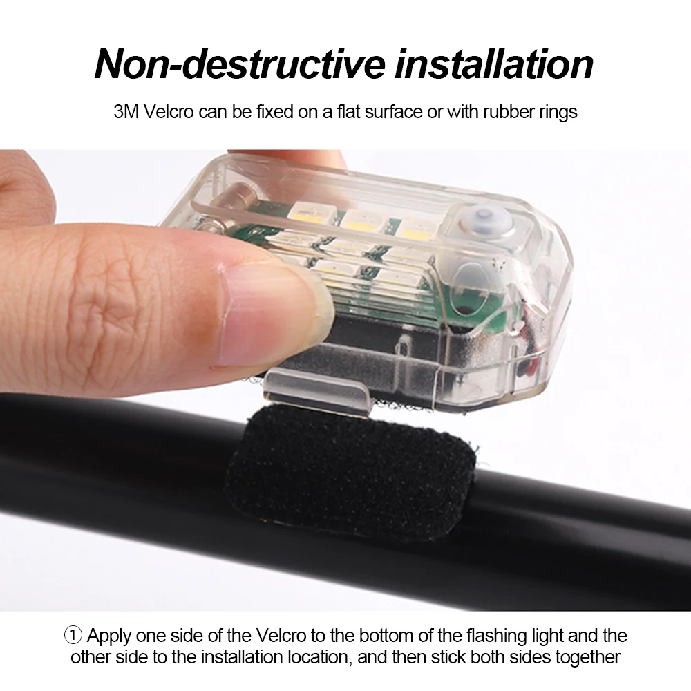 Wireless Remote Control LED Ai - Drone Strobe Light recension och pris