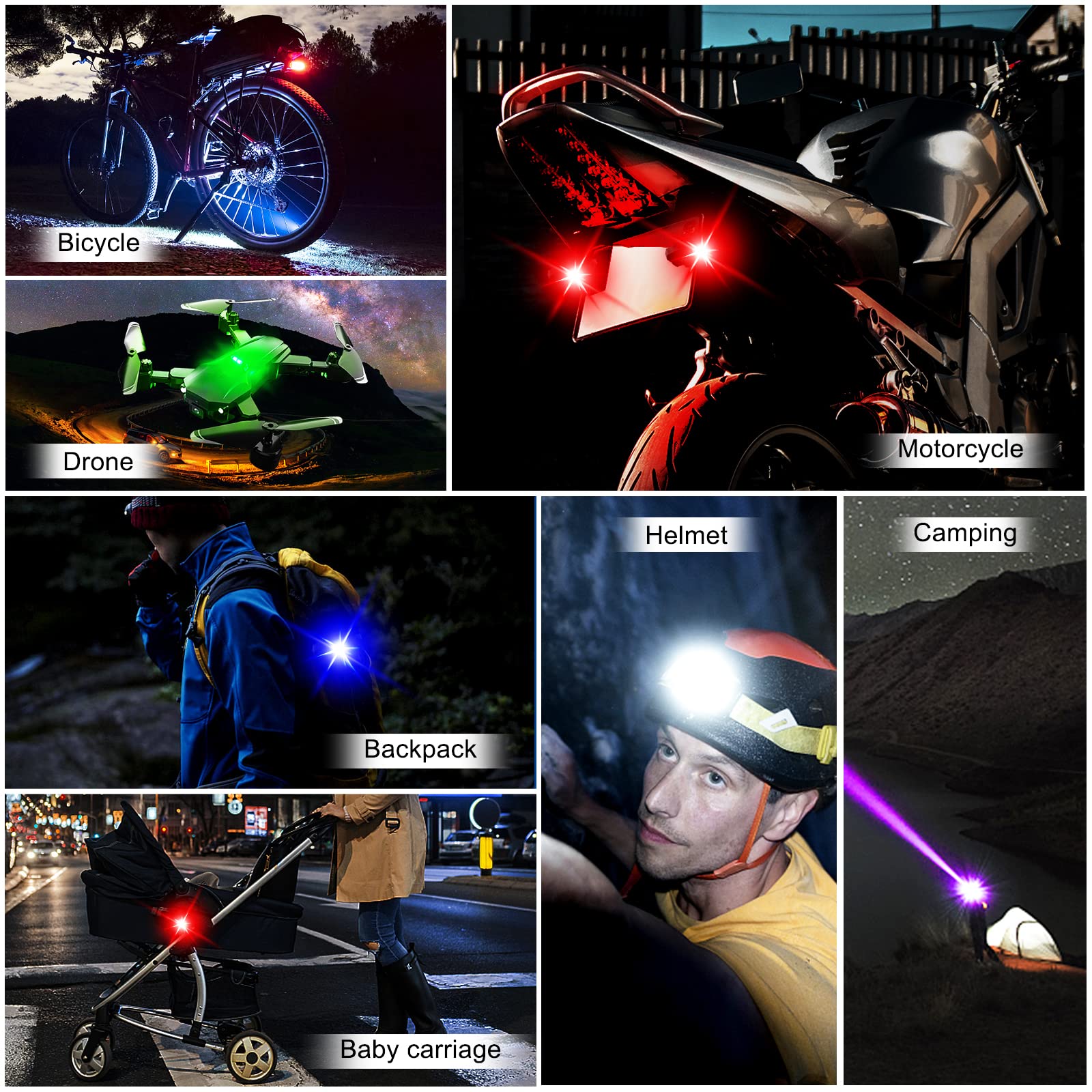 Motorcycle Lights Drone Strobe - Drone Strobe Light recension och pris