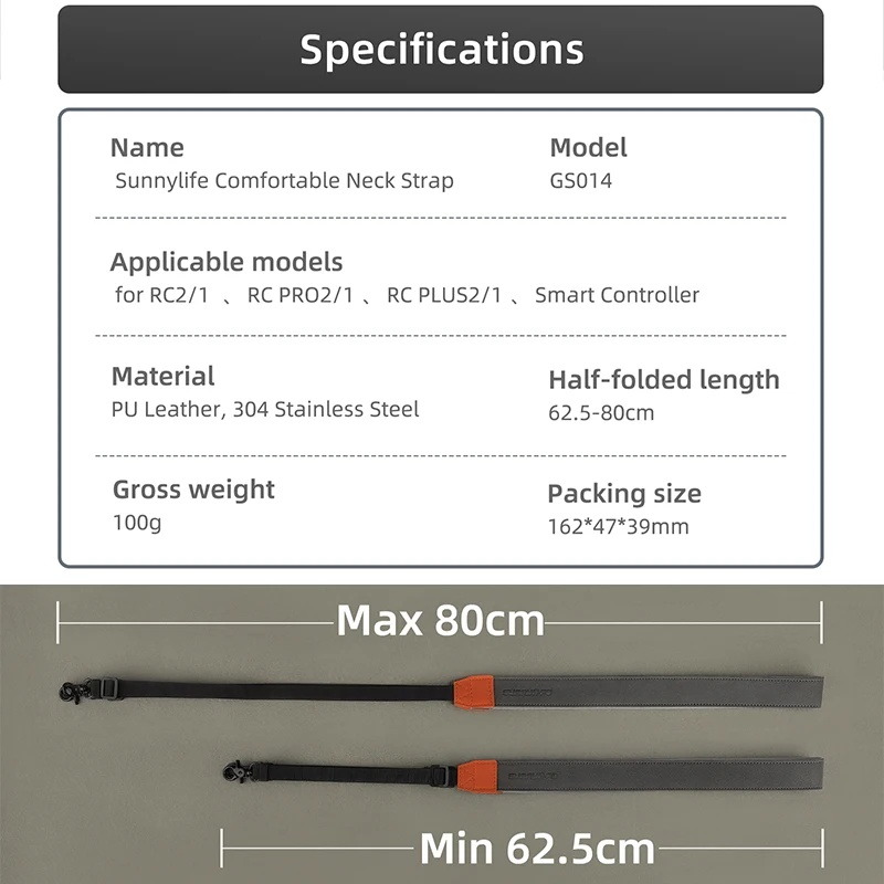 Lanyard For DJI RC/RC 2/ PRO/  - Drone Neck Strap recension och pris