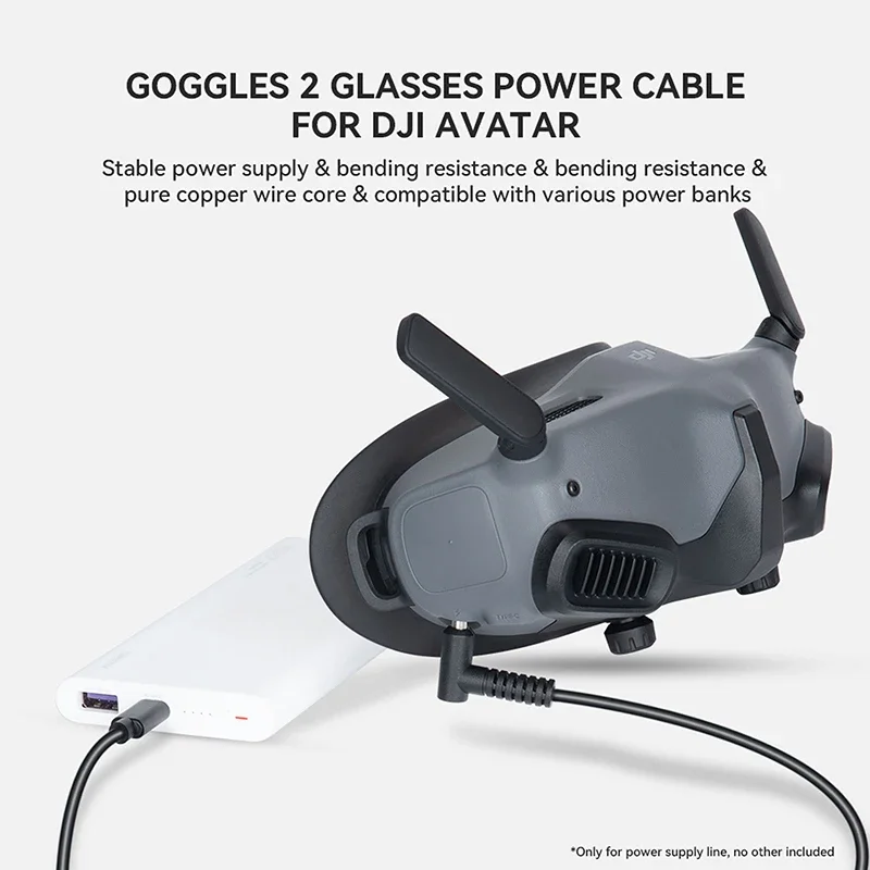 For DJI Goggles 2 / Glasses V2 - Drone Power Bank recension och pris